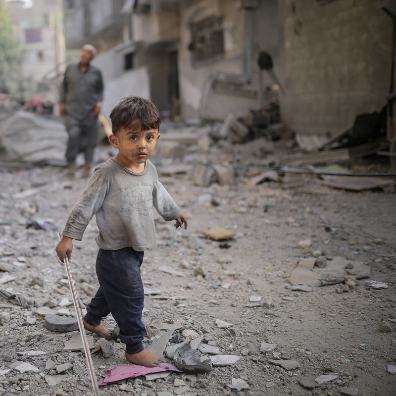 Send hjælp til Gaza