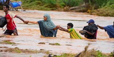 Flygtningelejre oversvømmet i Kenya